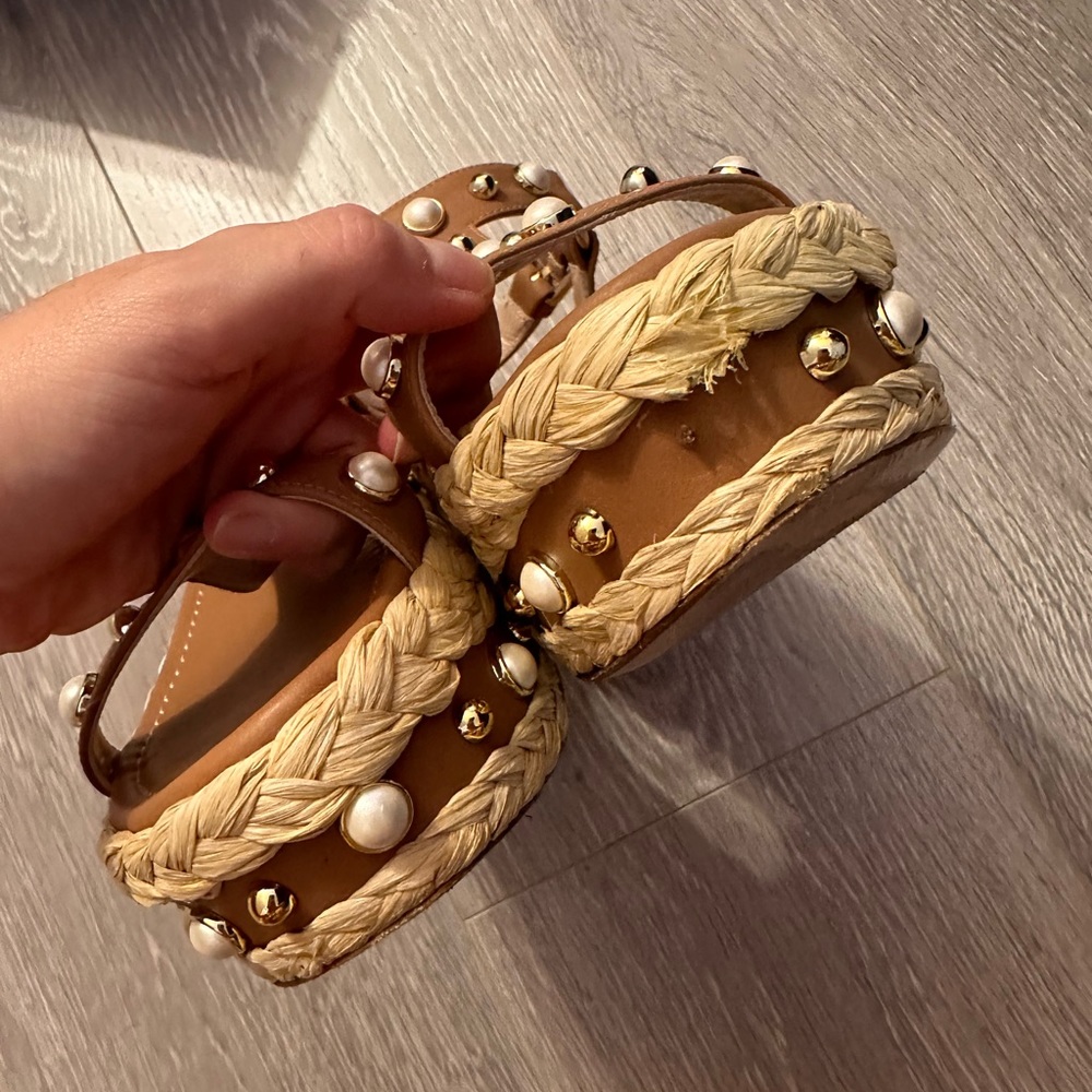 Stuart Weitzman Espadrille Platform Wedge Sandal - image 2